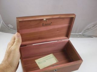 Vintage Miniature Lane Cedar Chest Trinket or Jewelry Box