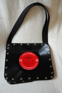 Vintage Record Purse Tony Bennetts Hits Music Bag