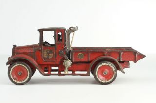 1923 Arcade International Harvester Red Baby Dump Truck