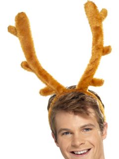  Horns Christmas Party Fancy Dress Costume Reindeer Antlers