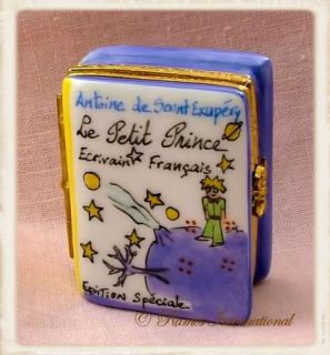 Limoges Porcelain Trinket Box Le Petit Prince The Little Prince Book 