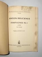 Anton Bruckner, Symphonie Number 1, C Minor, Vintage Conductors Study 