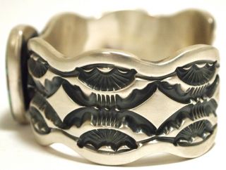   Navajo Spider Web Turquoise Sterling Silver Cuff Bracelet   Marc Antia