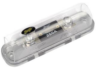   SPD5201 CAR STEREO OPEN END ANL FUSE HOLDER CHROME ACCEPTS 5/16 INCHES