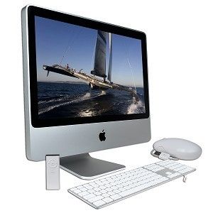 20 Apple iMac All in One Core 2 Duo 2 4GHz 1GB 250GB DVDRW iSight OS X 