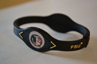 Florida State Seminoles FSU College Sports Power Bracelet Wristband 