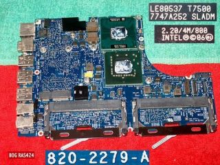 APPLE MACBOOK A1181 2 2GHz C2D T7500 SLADM INTEL Logic Board 820 2279 
