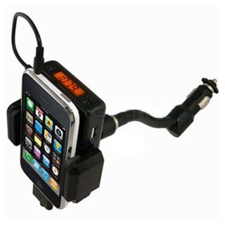New FM Transmitter Car Charger for Apple iPod Touch iPhone 2G 3G 3GS 