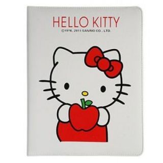   Hello Kitty Leather Smart Cover Stand for Apple iPad 2 3 Case