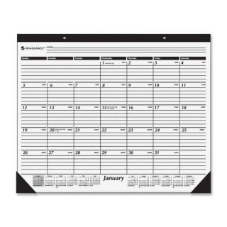   Wall Desk Pad 12Month Calendar Schedule Appointment Plan Ruled