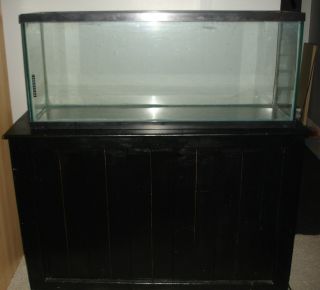 55 gallon aquarium fish tank, light & stand pickup Addison or del 