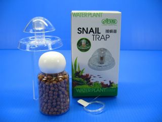 ISTA SNAIL TRAP & free bait for aquarium fish plants tank Planarian 