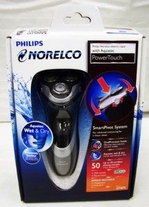 PHILIPS NORELCO PowerTouch AT875 with AQUATECH ELECTRIC SHAVER