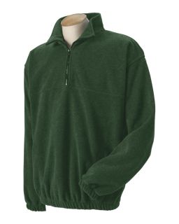 Harvard Square Mens Quarter Zip Pullover Fleece Jacket HS148