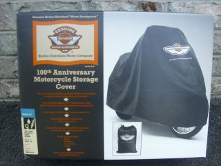 100th Anniversary Harley Davidson Motorcycle Storage Cover Medium