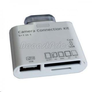   Connection Kit SD TF Card Reader Adapter for Apple iPad iPad 2