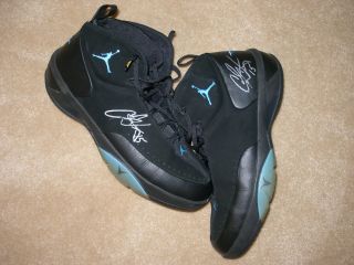 CARMELO ANTHONY AUTOGRAPHED GAME WORN DENVER NUGGETS SHOES