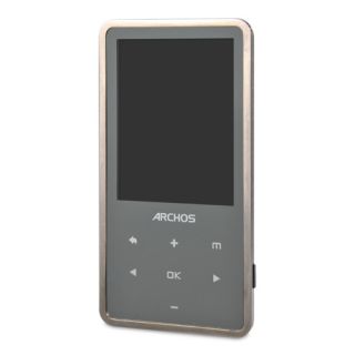 archos vision 24c 8gb video audio  player black