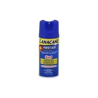 Lanacane First Aid Spray 3 in 1 soothes Itch Relieves Pain 