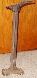 Antique Eclipse Cobblers Cast Iron Shoe Repair Form