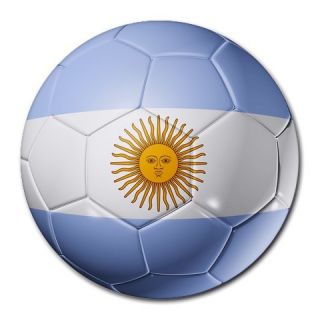 Argentina Soccer Ball Football Mousepad Mouse Pad Mat