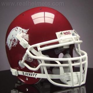 Arkansas Razorbacks Football Helmet Front Decal