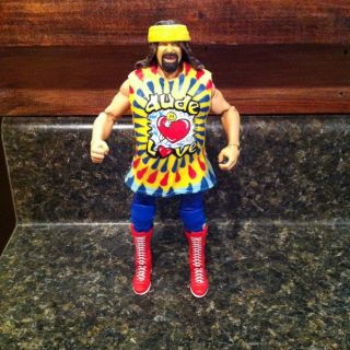 WWE Mattel Mick Foley Dude Love Custom Elite Legends Figure