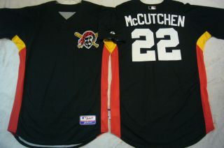 Majestic Pirates Andrew McCutchen Team issued Authentic Cool Base 