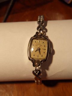 Antique Lady Hamilton 10K Gold Ladies 23 Jewel Watch