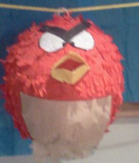 Angry Red Bird Pull String Pinata Go Birds