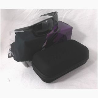 Arnette Sunglasses So Easy Matte Black Matte Clear with Grey Lens 
