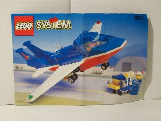 Lego 6331 Classic Town Patriot Jet Plane w Instructions