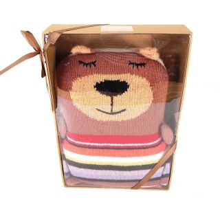 Aroma Home Knitted Animal Aromatherapy Microwavable Warm Hottie Bear 