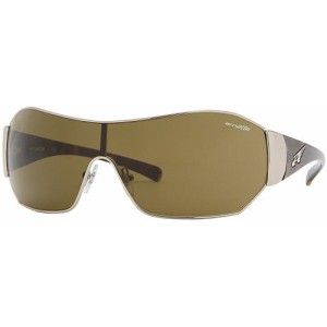 Arnette Chaser Unisex Sunglasses Gold Metal Frame New