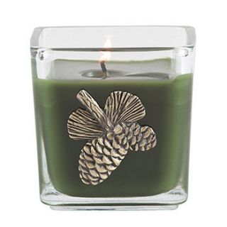 Aromatique Smell of The Tree 6oz 170g Candle in Glass w Medallion 