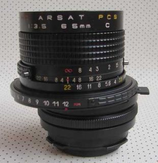 MC Pcs Arsat 3 5 65mm Shift Lens for ARRI Red One Arriflex PL Camera 