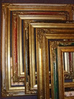 Picture Frame Art Antique Gold Solid Wood New Any Size