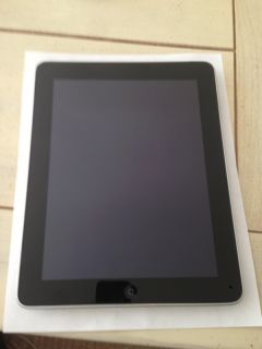 Apple iPad 1st Generation 16GB Wi Fi 9 7in Black MB292LL A