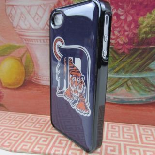 Detroit Tigers Black Snap on Hard Case Phone Cover Case for Apple 