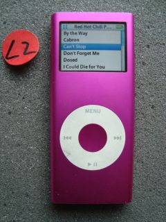 Apple iPod Nano 2nd Generation Pink 4 GB