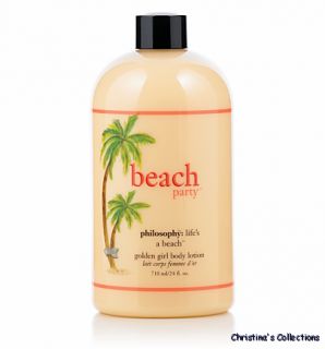   24 oz Lotion Beach Party Aloha Colada Peaches Apricots Cream