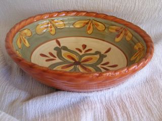 Artimino Tuscan Countryside Terracotta Soup Cereal Bowl