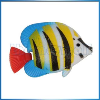   Artificial Fish Ornament Decoration Faux for Aquarium Fish Tank HOT
