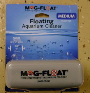   125 Floating Magnet Glass Aquarium Cleaner Up to 125 Gallons