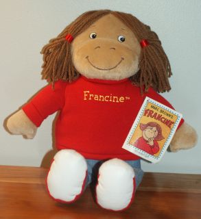 Arthur TV Series Francine Plush 1996 Eden Marc Brown Stuffed Animal 