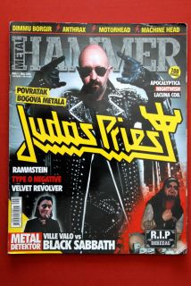 Judas Priest Unique Metal Hammer Magazine Dimebag Pantera Iron Maiden 