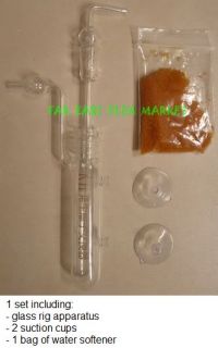 Aquarium Water Softener Glass Rig Apparatus Stable Ph