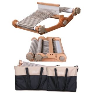 Fast and easy, this compact rigid heddle loom makes for exciting 