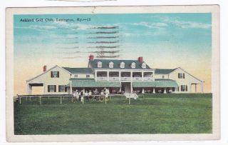 Ashland GOlf Club Lexington KY 1940s Postcard