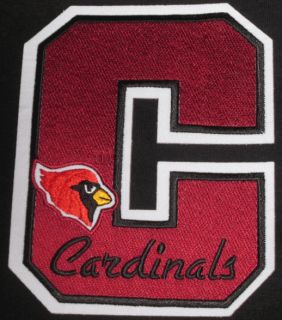arizona cardinals 5 letter patch nfl football crest
